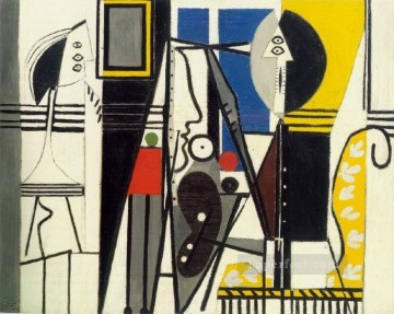 パブロ・ピカソ Painting - 芸術家とそのモデル 1928年 パブロ・ピカソ